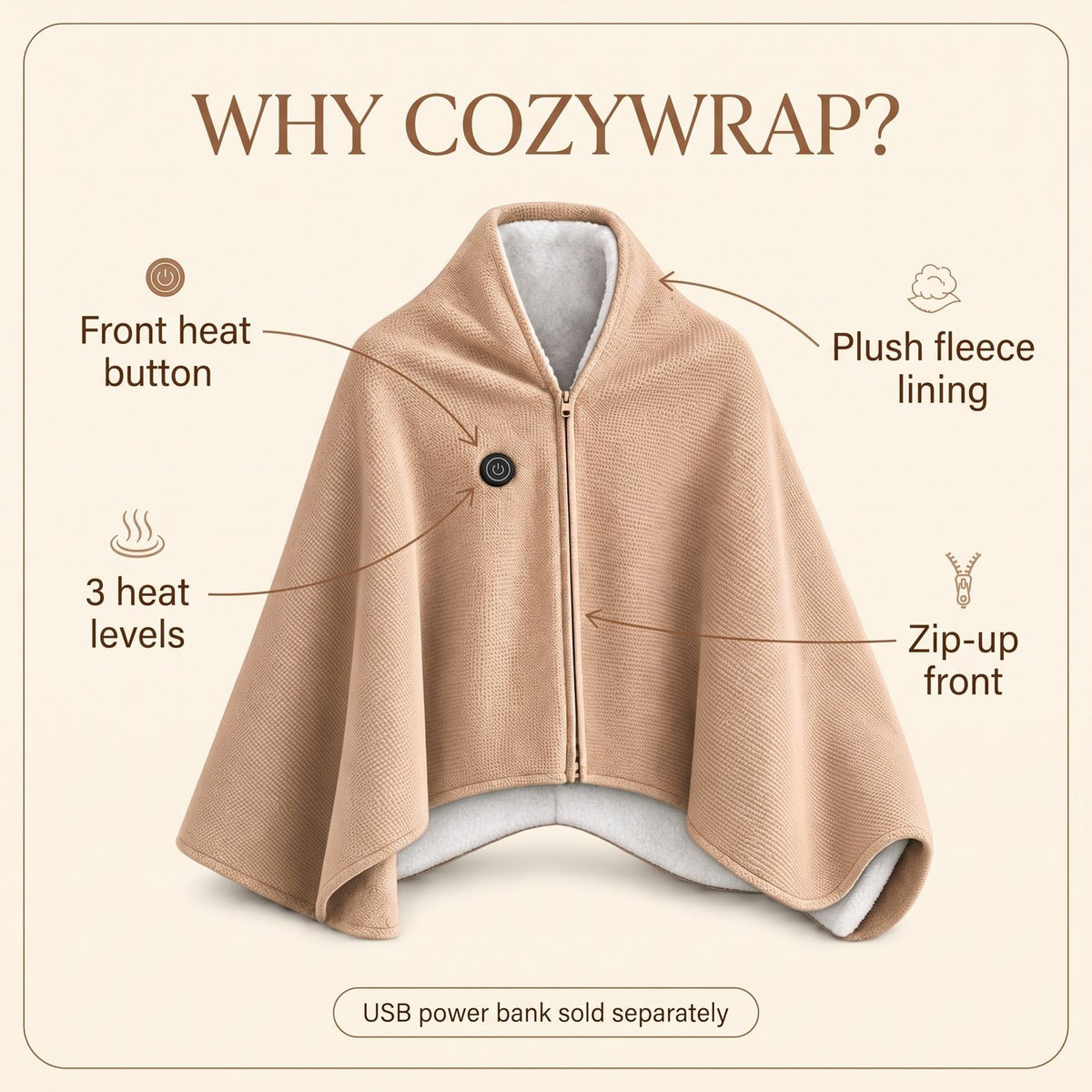 CozyWrap features