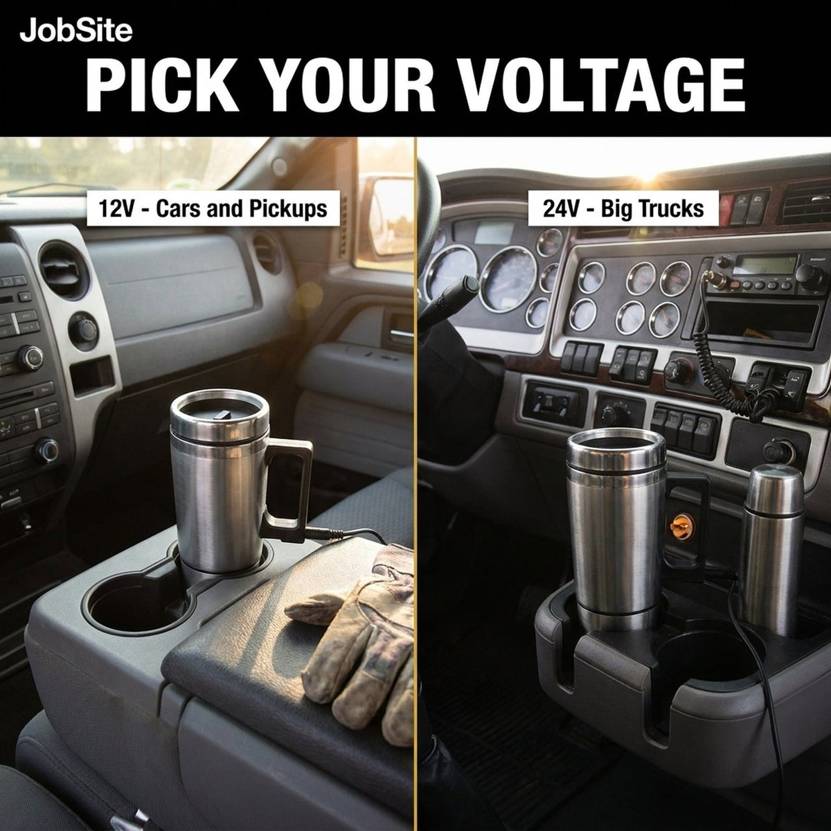 12V or 24V