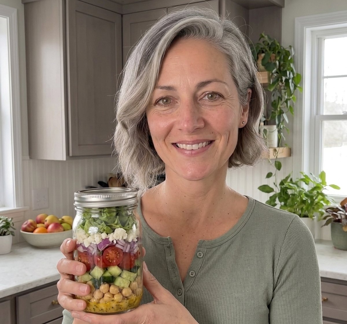 Chickpea Mason Jar Salad · p. 28