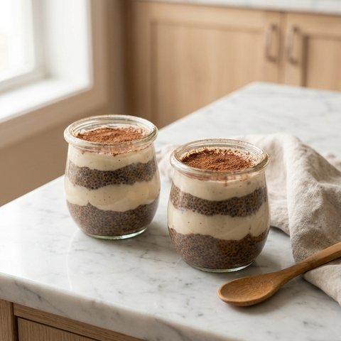 Chia Tiramisu Jars