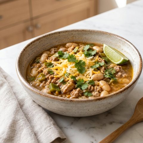 Turkey & White Bean Chili