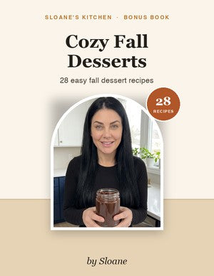 Cover of the bonus fall book, Megan's Cozy Fall Desserts
