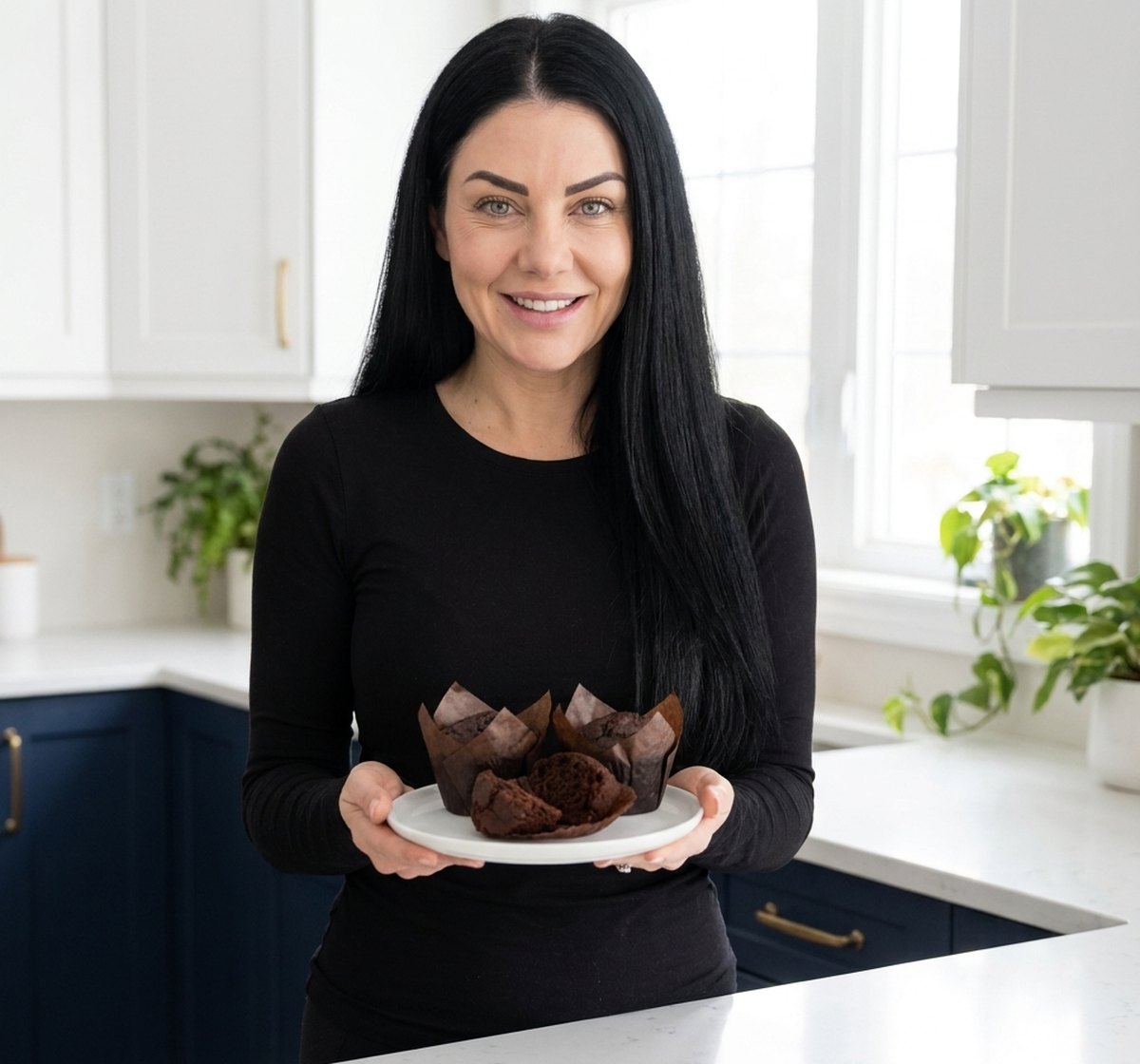 Banana Cocoa Muffins · p. 21