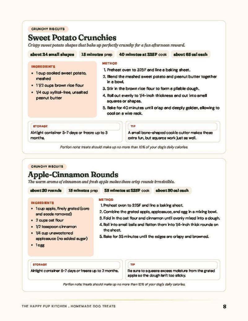 Treats sample page