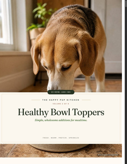 Healthy Bowl Toppers cover, Volume 2 (AI-generated illustration)