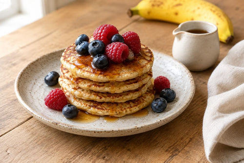 2-Ingredient Banana Pancakes