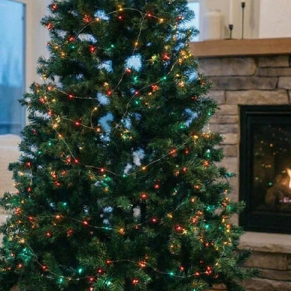 Twinkle Tree red green gold lights